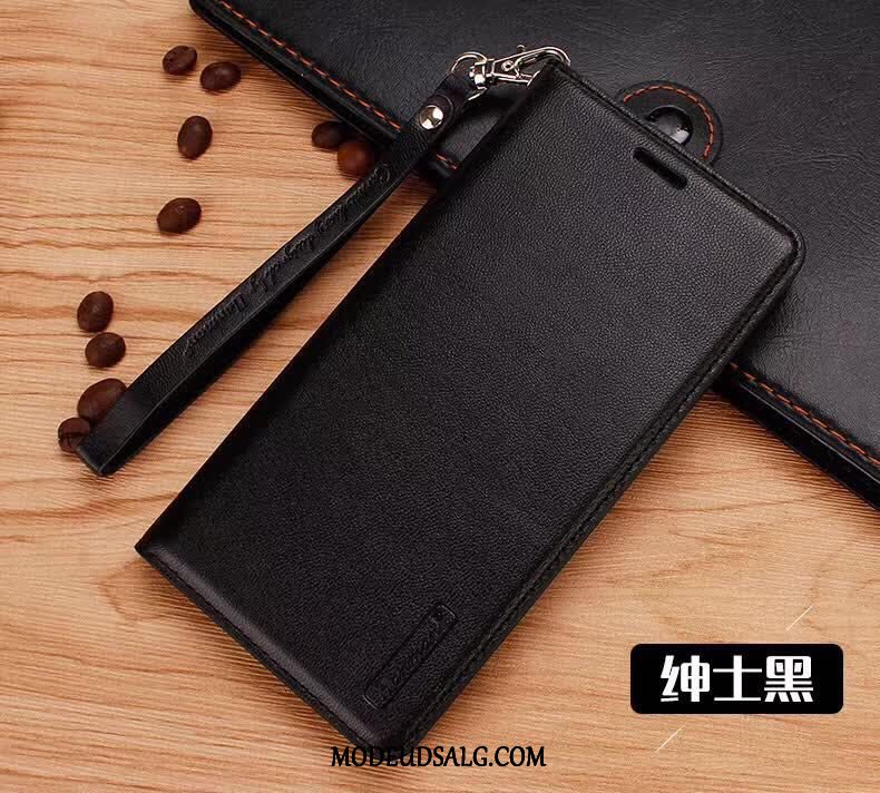 Huawei Mate 9 Etui Beskyttelse Lyserød Anti-fald Folio Cover