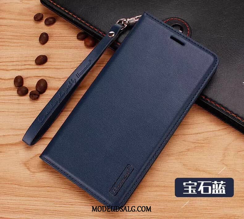 Huawei Mate 9 Etui Beskyttelse Lyserød Anti-fald Folio Cover