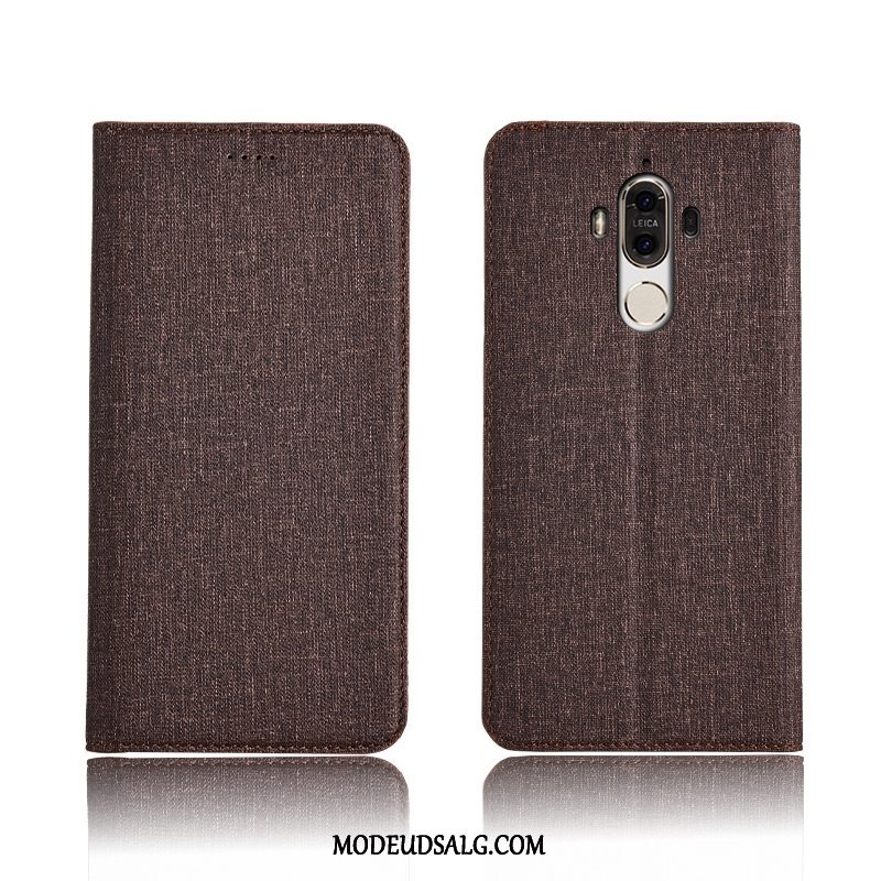 Huawei Mate 9 Etui / Cover Beskyttelse Anti-fald Bomuld Og Linned Ny Blød