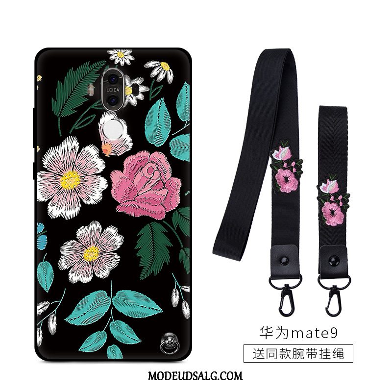 Huawei Mate 9 Etui / Cover Blomster Blød Af Personlighed Net Red