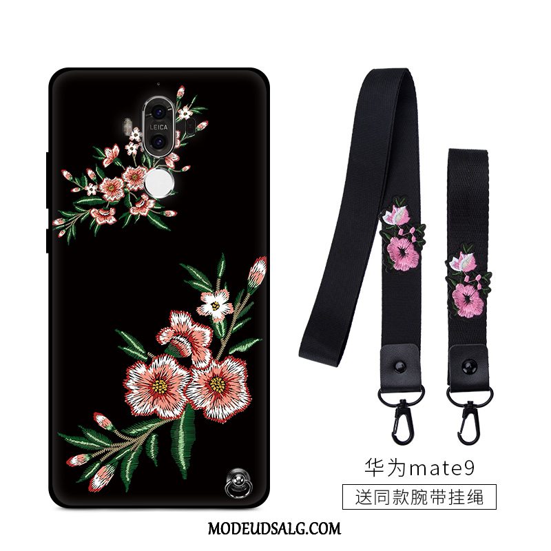 Huawei Mate 9 Etui / Cover Blomster Blød Af Personlighed Net Red