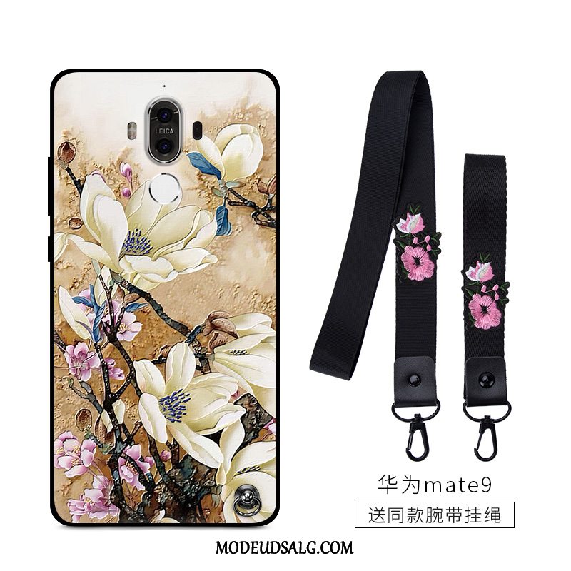 Huawei Mate 9 Etui / Cover Blomster Blød Af Personlighed Net Red