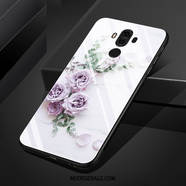 Huawei Mate 9 Etui / Cover Hvid Ny Kreativ Glas Lille Sektion