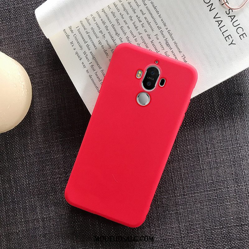 Huawei Mate 9 Etui / Cover Nubuck Alt Inklusive Silikone Lille Sektion Simple