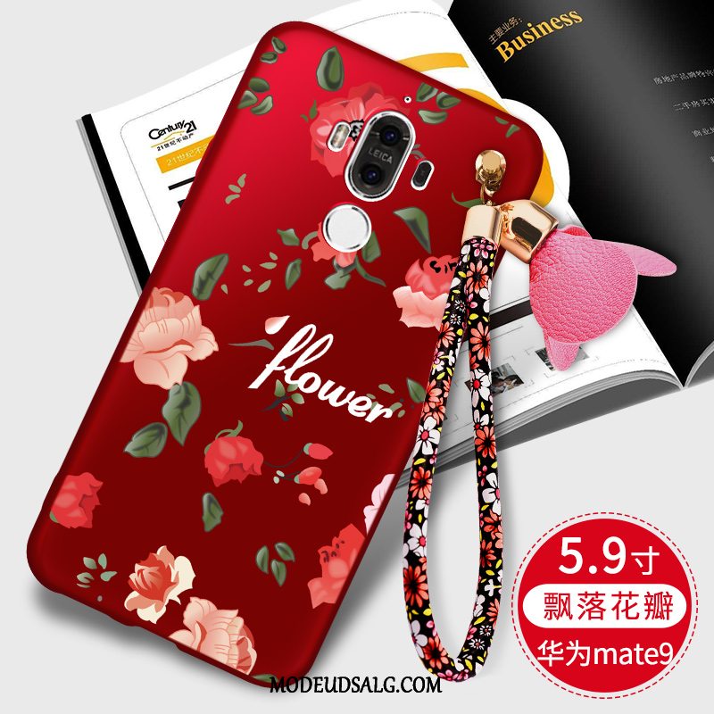 Huawei Mate 9 Etui Kreativ Alt Inklusive Anti-fald Sort Blød