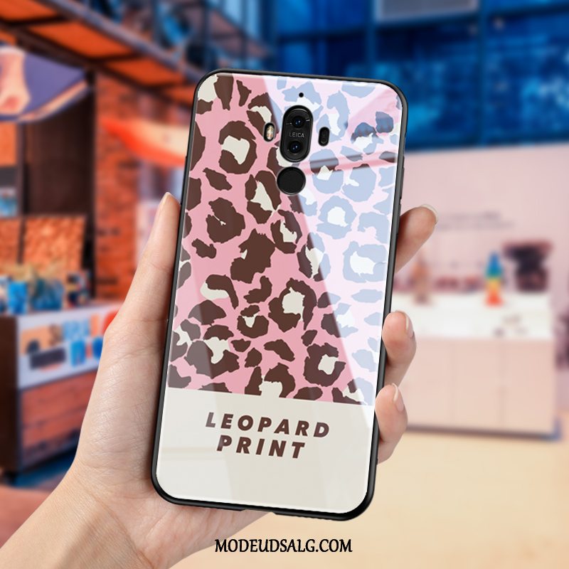 Huawei Mate 9 Etui Leopard Sort Ny Af Personlighed Silikone