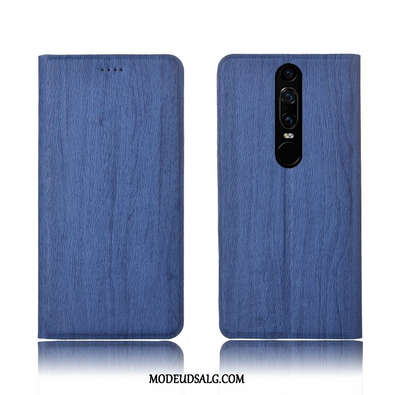 Huawei Mate Rs Etui Blød Rød Cover Tree Clamshell