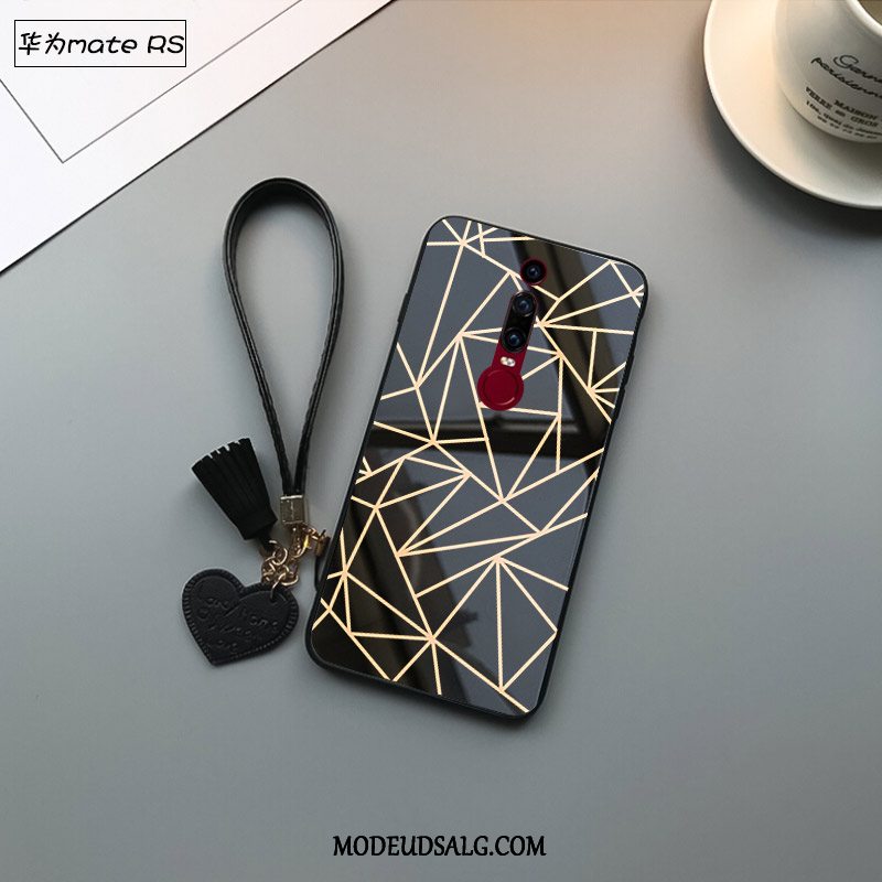 Huawei Mate Rs Etui / Cover Ternede Trend Hvid Glas