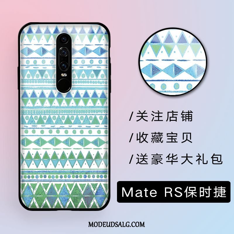 Huawei Mate Rs Etui Grøn Totem Net Red Beskyttelse Cover