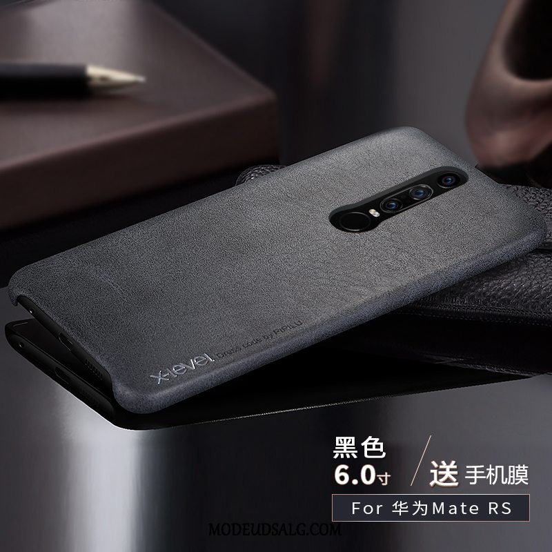 Huawei Mate Rs Etui High End Beskyttelse Cover Læder Mønster