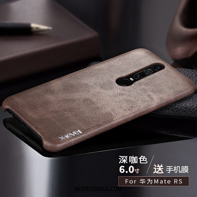 Huawei Mate Rs Etui High End Beskyttelse Cover Læder Mønster