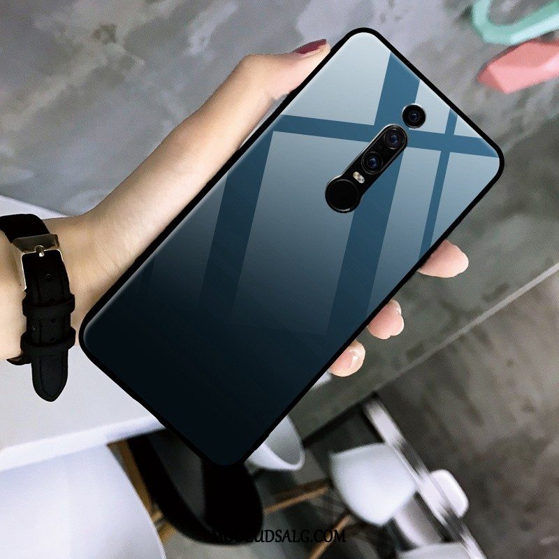 Huawei Mate Rs Etui Kreativ Glas Cover Solid Farve Lilla