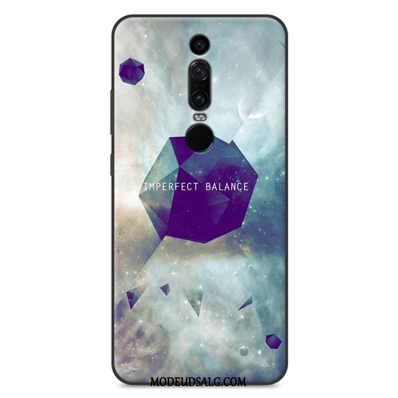 Huawei Mate Rs Etui Silikone Cover Anti-fald Blå Alt Inklusive