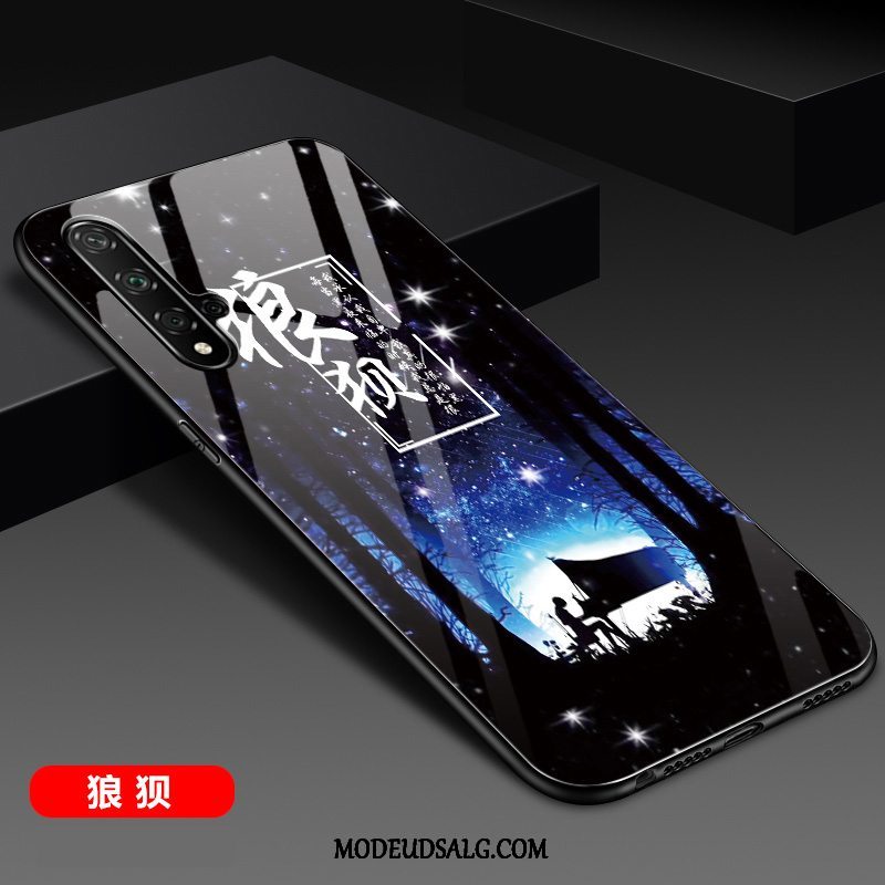 Huawei Nova 5t Etui Anti-fald Af Personlighed Nubuck Spejl Beskyttelse