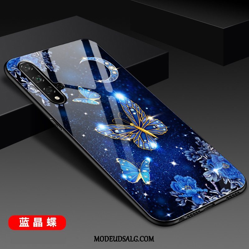 Huawei Nova 5t Etui Anti-fald Af Personlighed Nubuck Spejl Beskyttelse