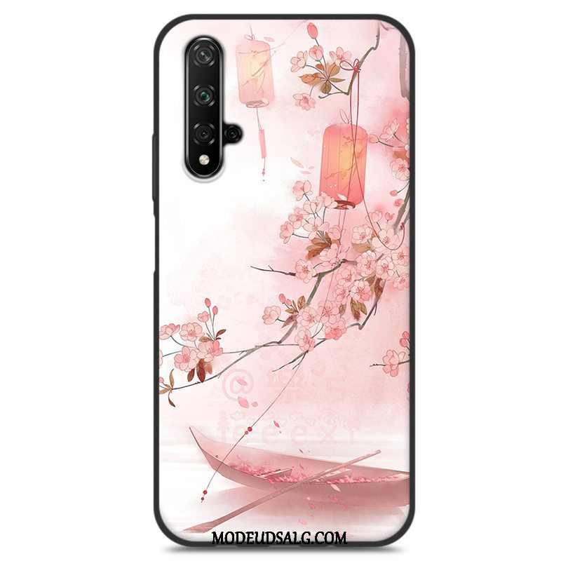 Huawei Nova 5t Etui Anti-fald Lille Sektion Silikone Cover Frisk