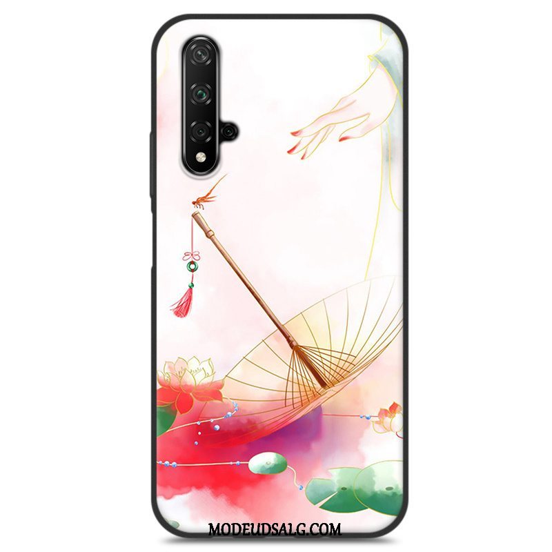 Huawei Nova 5t Etui Anti-fald Lille Sektion Silikone Cover Frisk