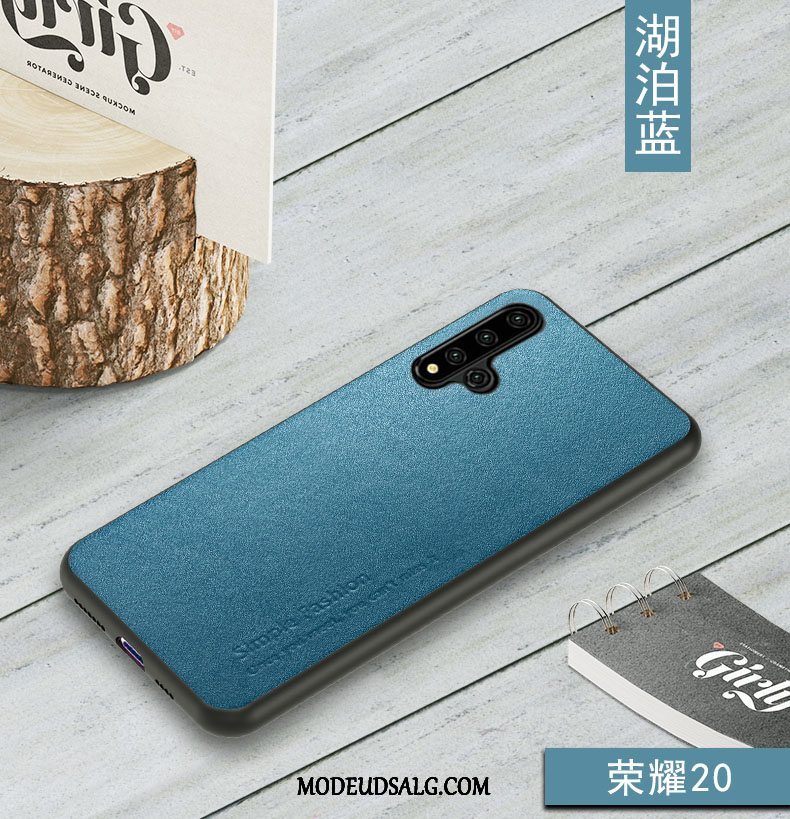 Huawei Nova 5t Etui / Cover Beskyttelse Blå High End Tynd