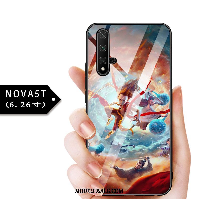 Huawei Nova 5t Etui / Cover Blå Anti-fald Tynd Baby