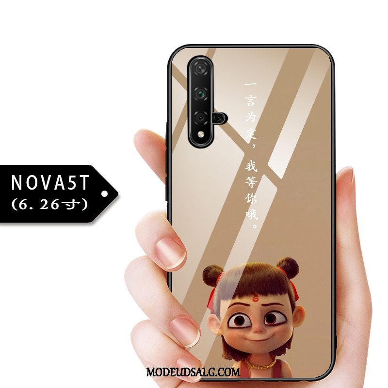 Huawei Nova 5t Etui / Cover Blå Anti-fald Tynd Baby