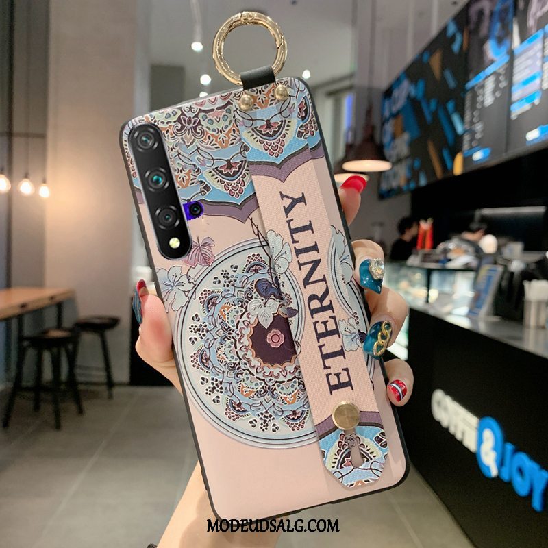 Huawei Nova 5t Etui / Cover Cartoon Etnisk Beskyttelse Rød Vind