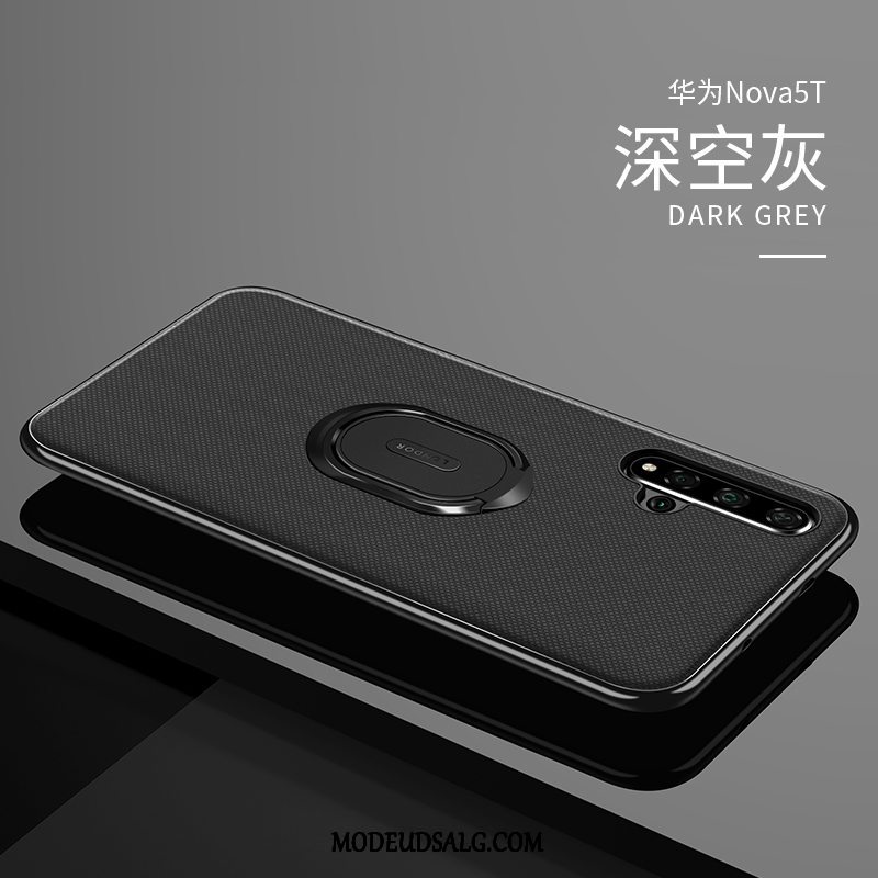 Huawei Nova 5t Etui / Cover Lædertaske Af Personlighed Kreativ Blå Anti-fald