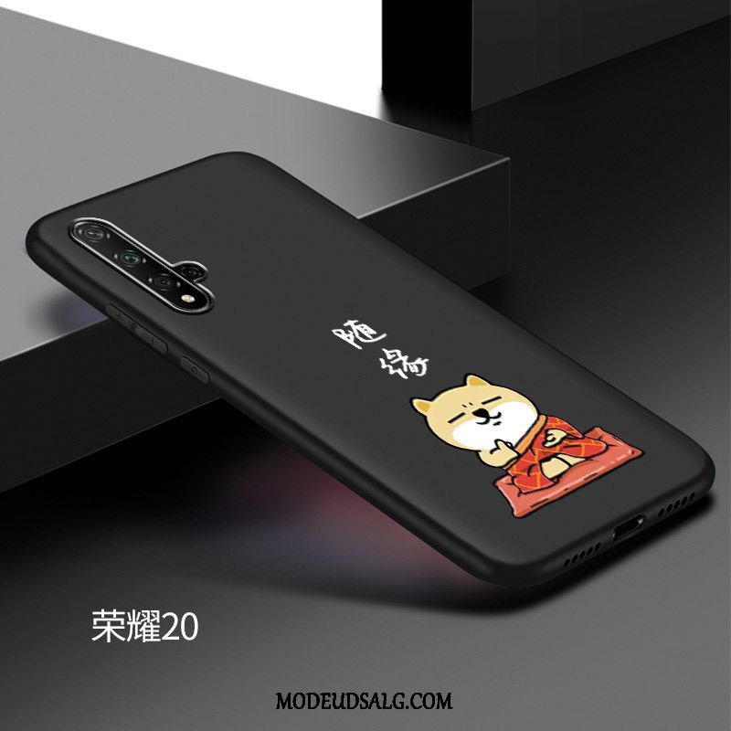 Huawei Nova 5t Etui Cover Nubuck Beskyttelse Blød Trend