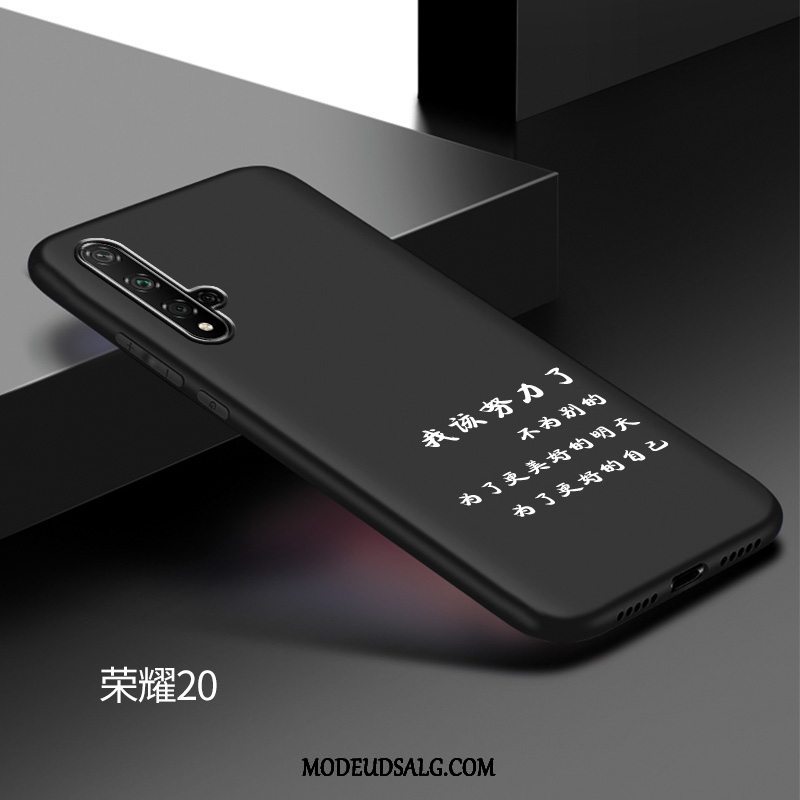 Huawei Nova 5t Etui Cover Nubuck Beskyttelse Blød Trend