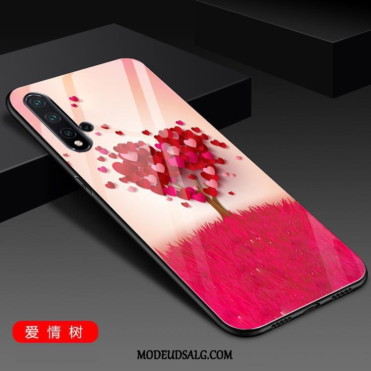 Huawei Nova 5t Etui / Cover Nubuck Mode Af Personlighed Blød