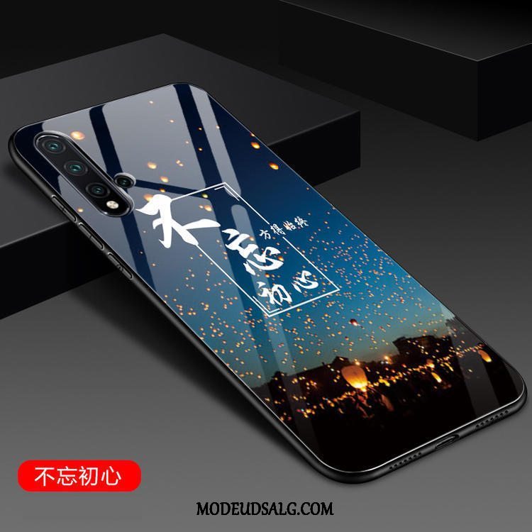 Huawei Nova 5t Etui / Cover Nubuck Mode Af Personlighed Blød