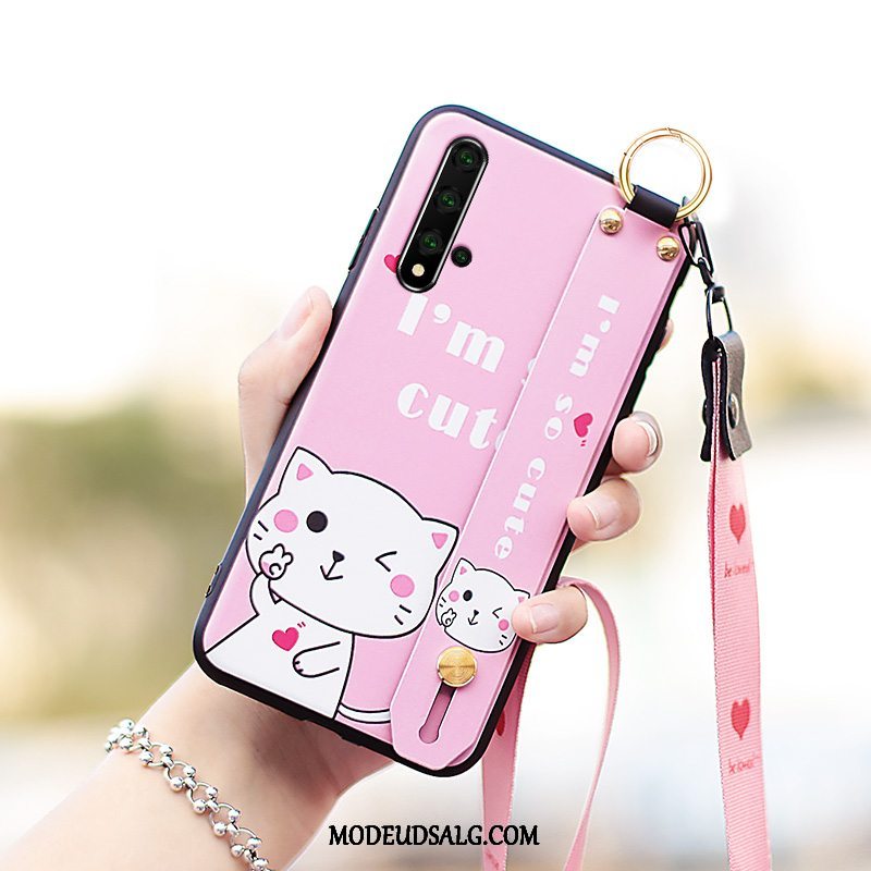 Huawei Nova 5t Etui / Cover Silikone Anti-fald Beskyttelse Alt Inklusive