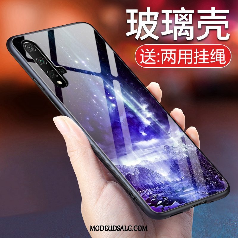 Huawei Nova 5t Etui Net Red Kreativ Hærdet Glas Af Personlighed Beskyttelse