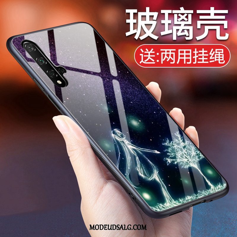 Huawei Nova 5t Etui Net Red Kreativ Hærdet Glas Af Personlighed Beskyttelse