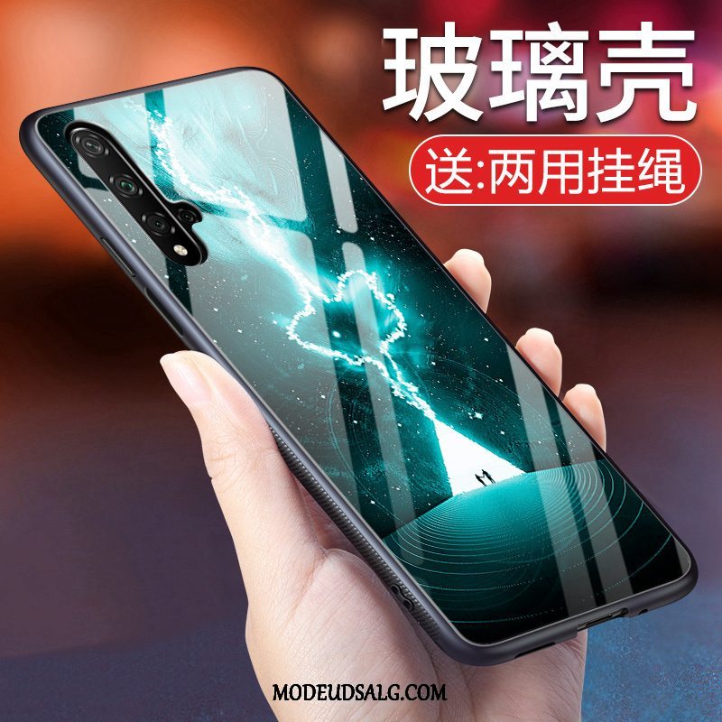 Huawei Nova 5t Etui Net Red Kreativ Hærdet Glas Af Personlighed Beskyttelse