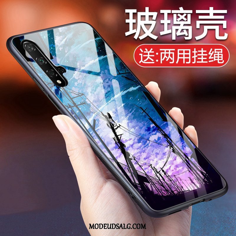 Huawei Nova 5t Etui Net Red Kreativ Hærdet Glas Af Personlighed Beskyttelse