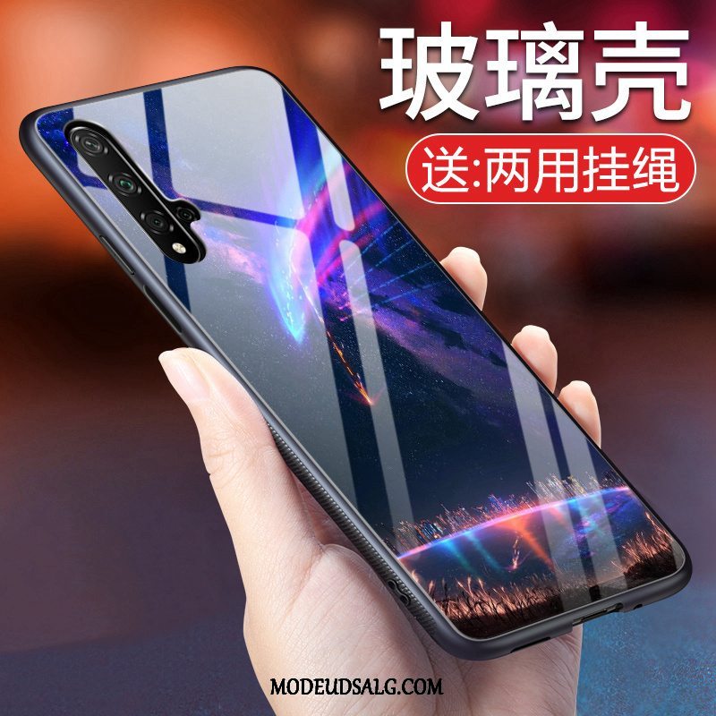 Huawei Nova 5t Etui Net Red Kreativ Hærdet Glas Af Personlighed Beskyttelse