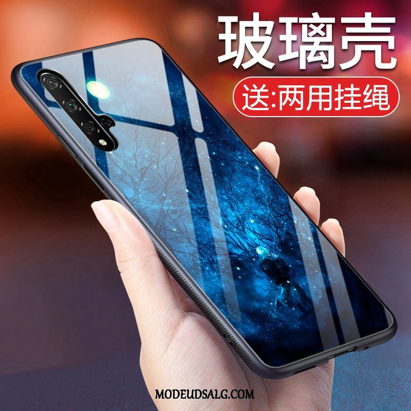 Huawei Nova 5t Etui Net Red Kreativ Hærdet Glas Af Personlighed Beskyttelse