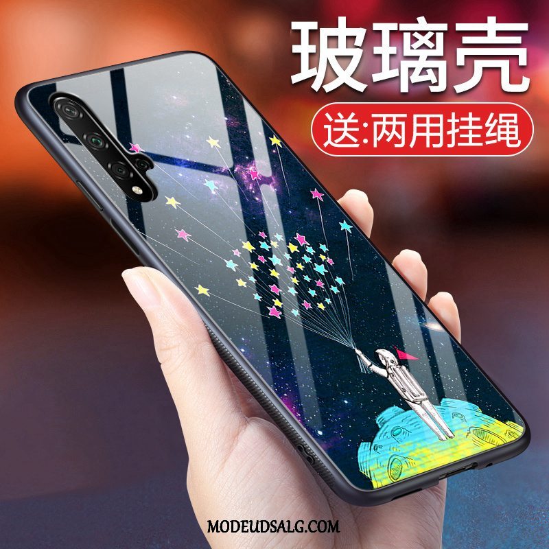 Huawei Nova 5t Etui Net Red Kreativ Hærdet Glas Af Personlighed Beskyttelse