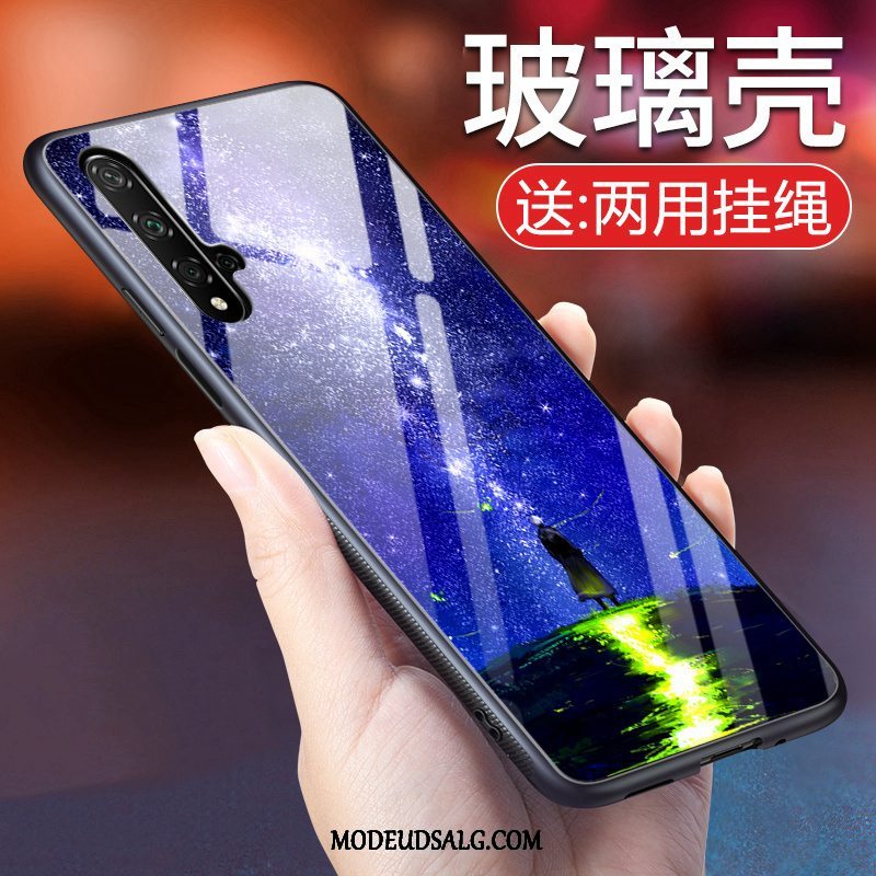 Huawei Nova 5t Etui Net Red Kreativ Hærdet Glas Af Personlighed Beskyttelse