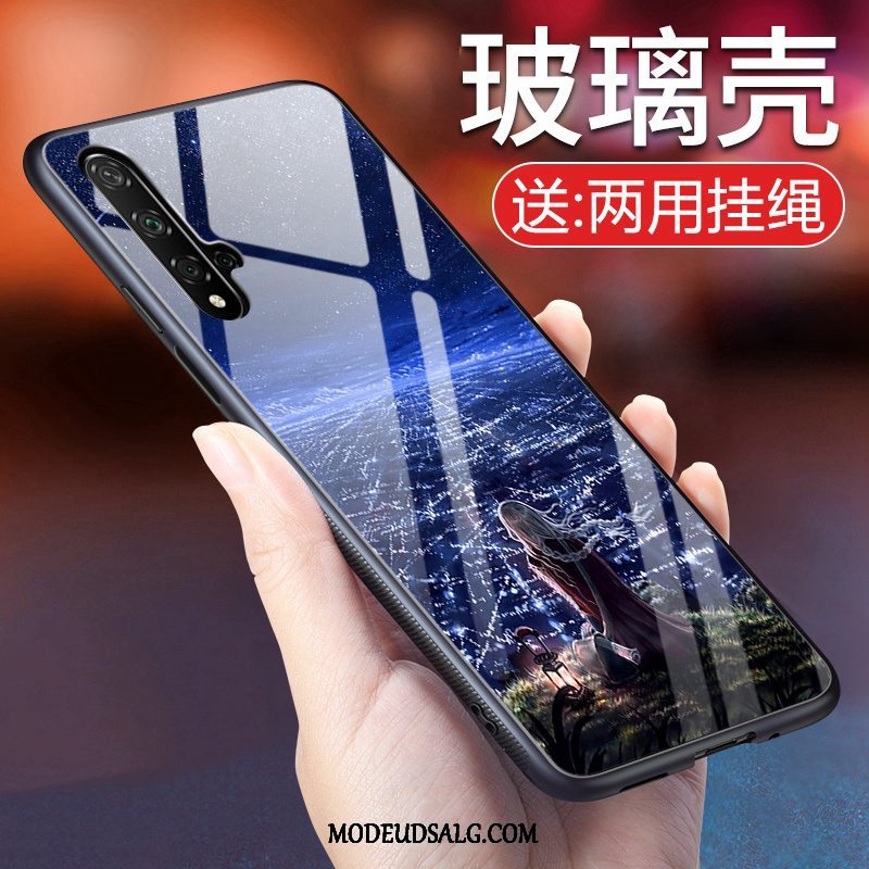 Huawei Nova 5t Etui Net Red Kreativ Hærdet Glas Af Personlighed Beskyttelse