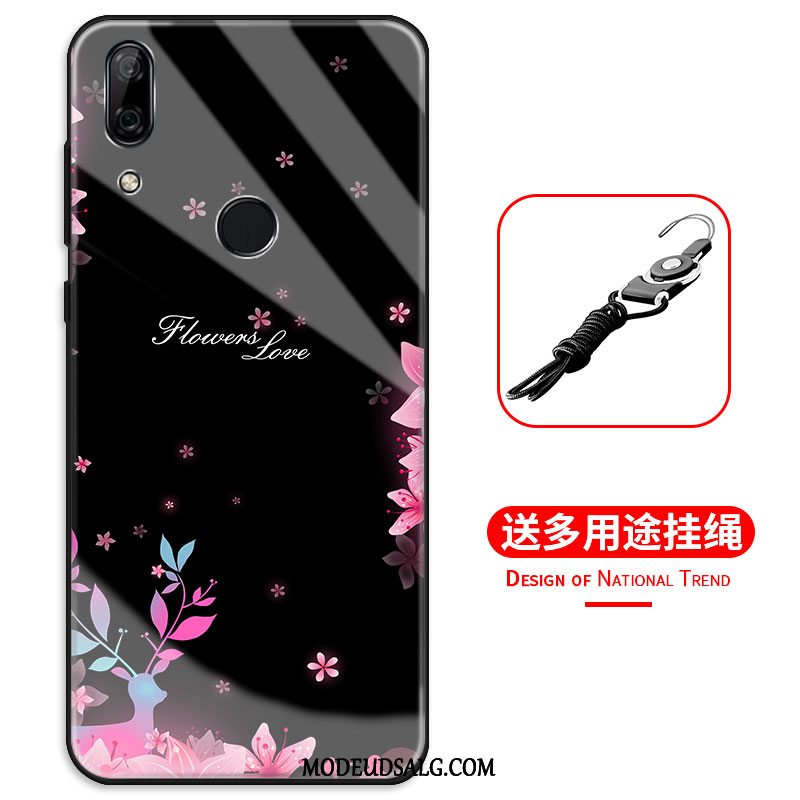 Huawei P Smart 2019 Etui Alt Inklusive Spejl Beskyttelse Sort Cover