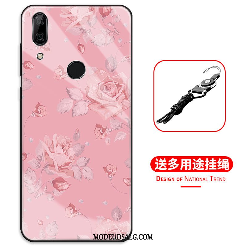 Huawei P Smart 2019 Etui Alt Inklusive Spejl Beskyttelse Sort Cover