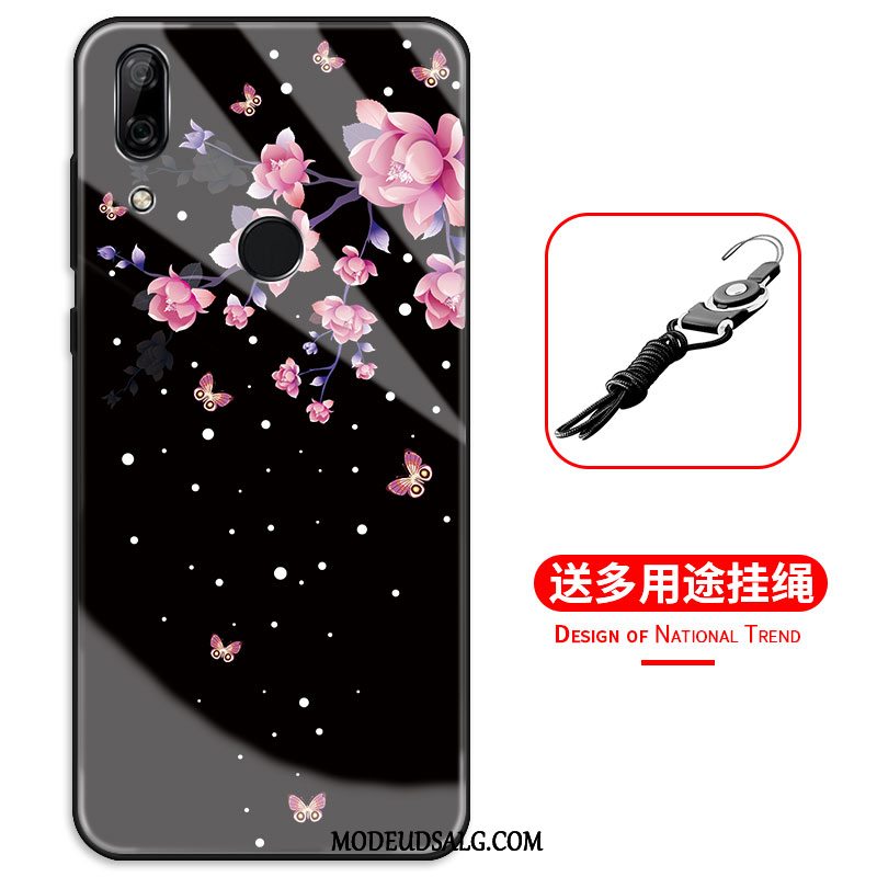 Huawei P Smart 2019 Etui Alt Inklusive Spejl Beskyttelse Sort Cover