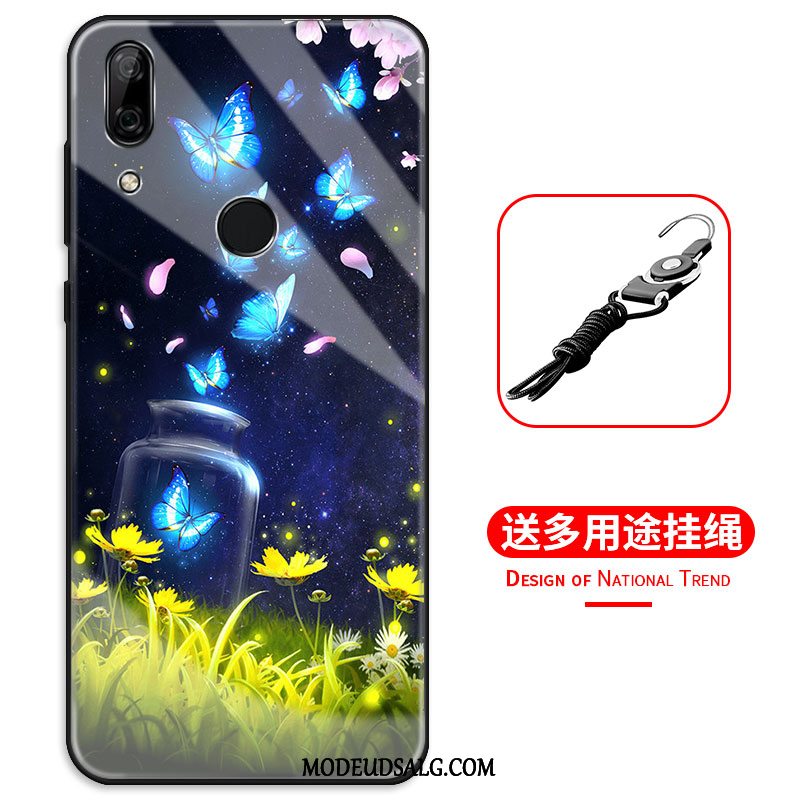 Huawei P Smart 2019 Etui Alt Inklusive Spejl Beskyttelse Sort Cover