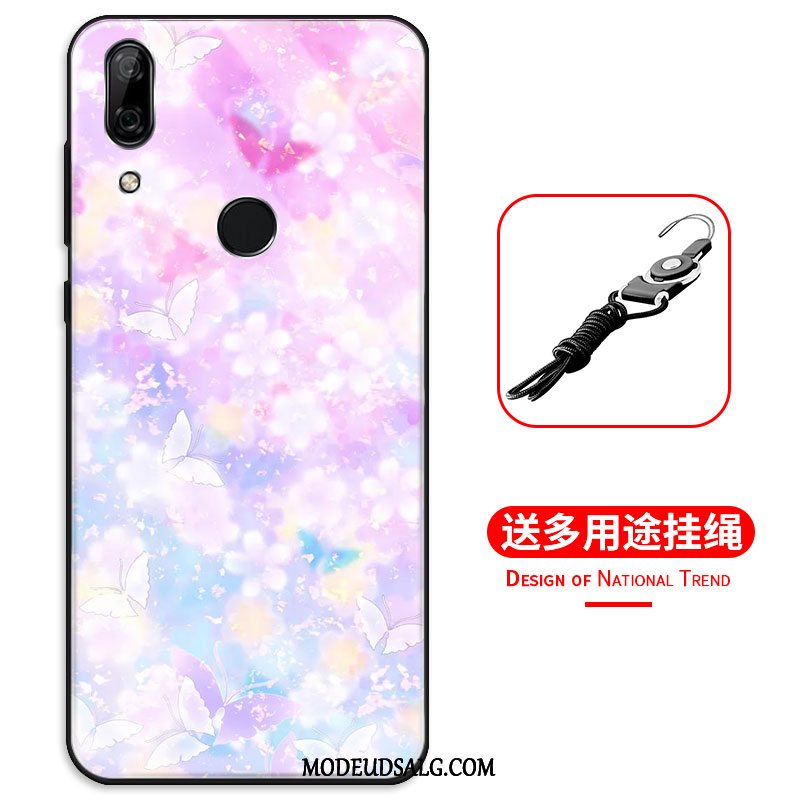 Huawei P Smart 2019 Etui Alt Inklusive Spejl Beskyttelse Sort Cover