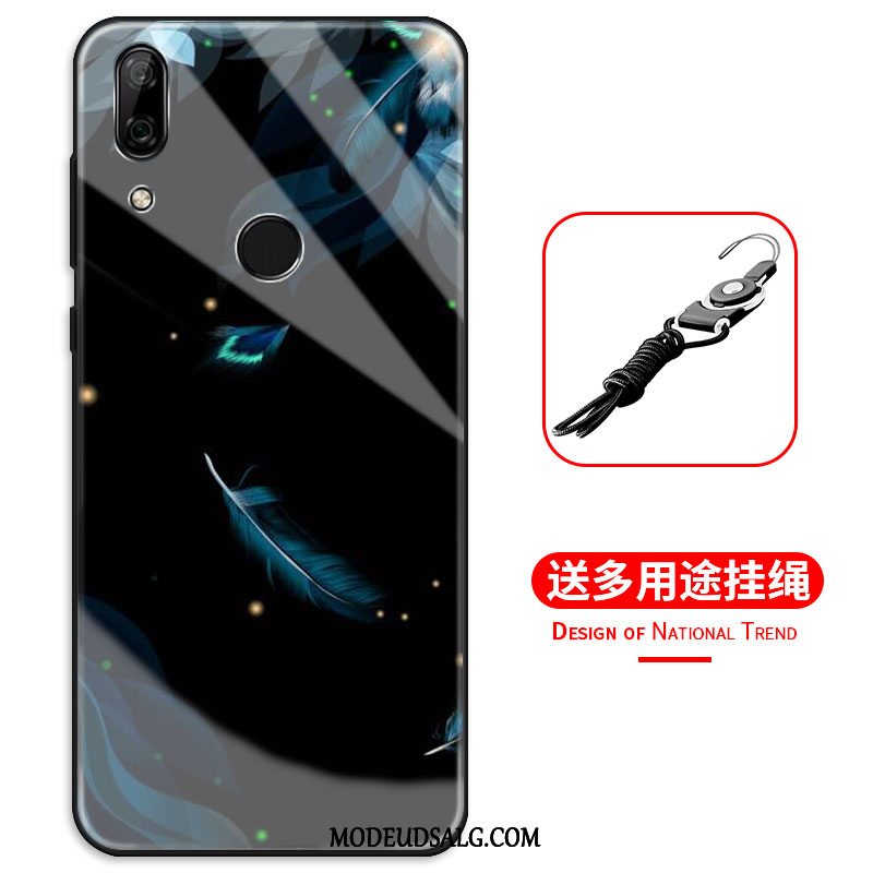 Huawei P Smart 2019 Etui Alt Inklusive Spejl Beskyttelse Sort Cover