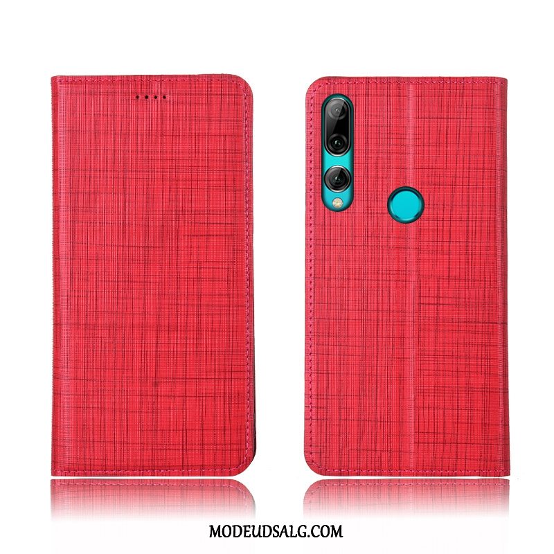 Huawei P Smart+ 2019 Etui Blå Cover Silikone Clamshell Anti-fald