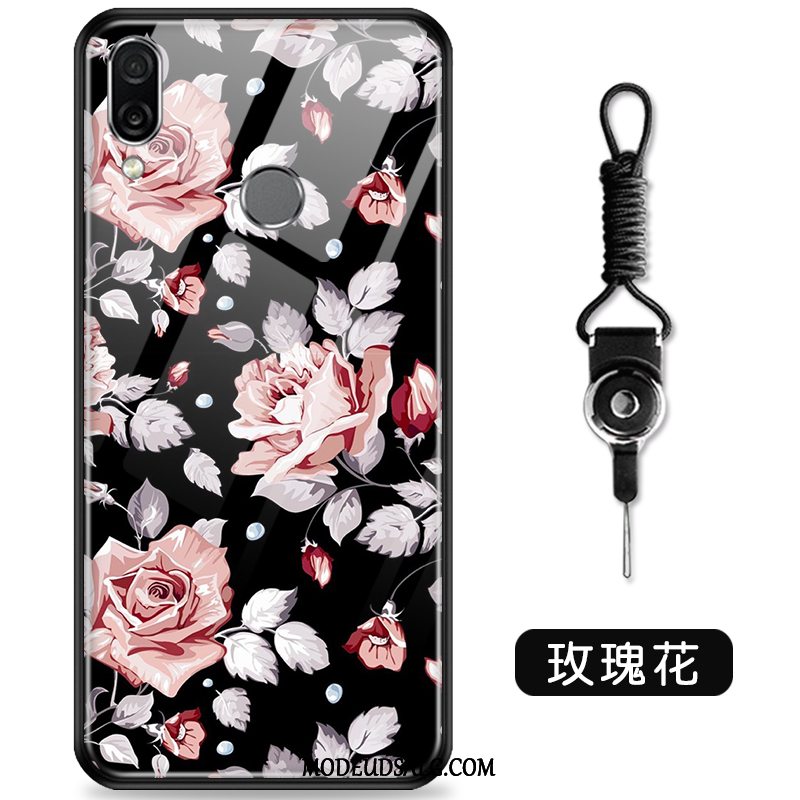 Huawei P Smart 2019 Etui Blød Hård Glas Anti-fald Smuk