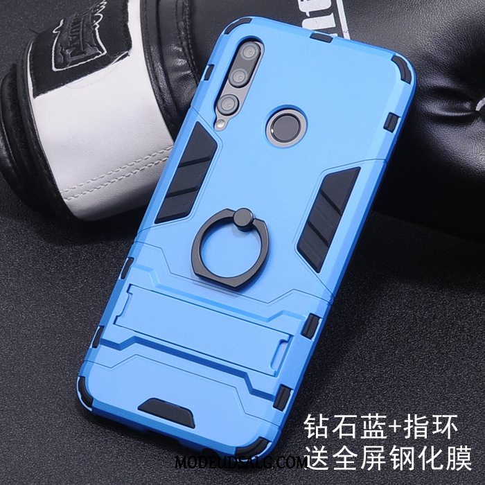 Huawei P Smart+ 2019 Etui / Cover Alt Inklusive Silikone Support Anti-fald Ring