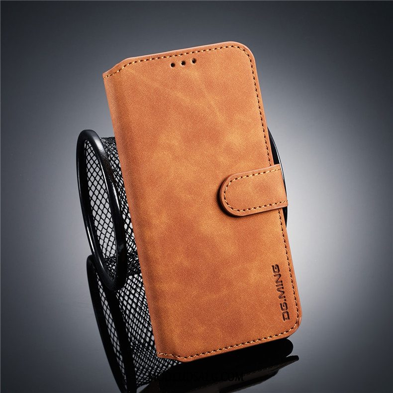 Huawei P Smart 2019 Etui / Cover Beskyttelse Folio Rød Trend